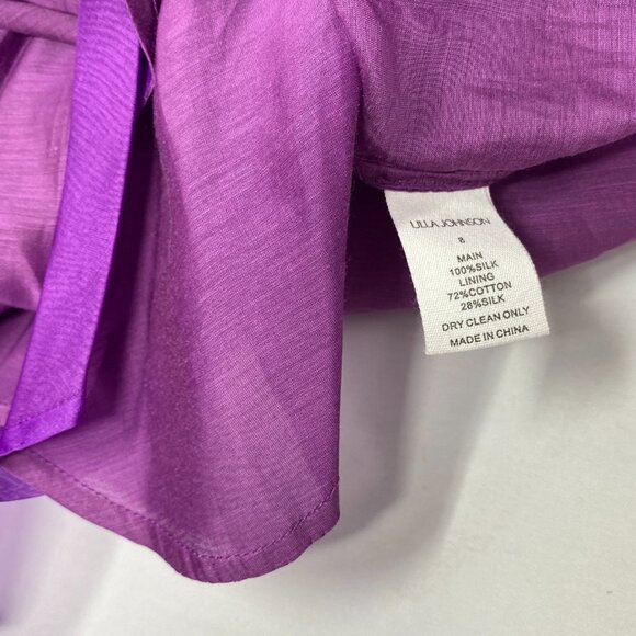 Ulla Johnson Priscilla ruffled tiered silk-organza midi dress 8 NWT $890 - Picture 12 of 15